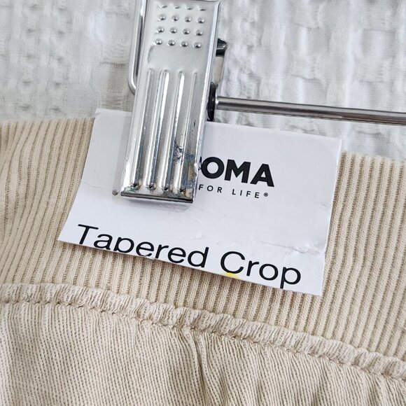 Sonoma Tapered Cropped Ultra Comfort Waistband Pull On Linen Blend Pants Size 3X - Picture 12 of 13